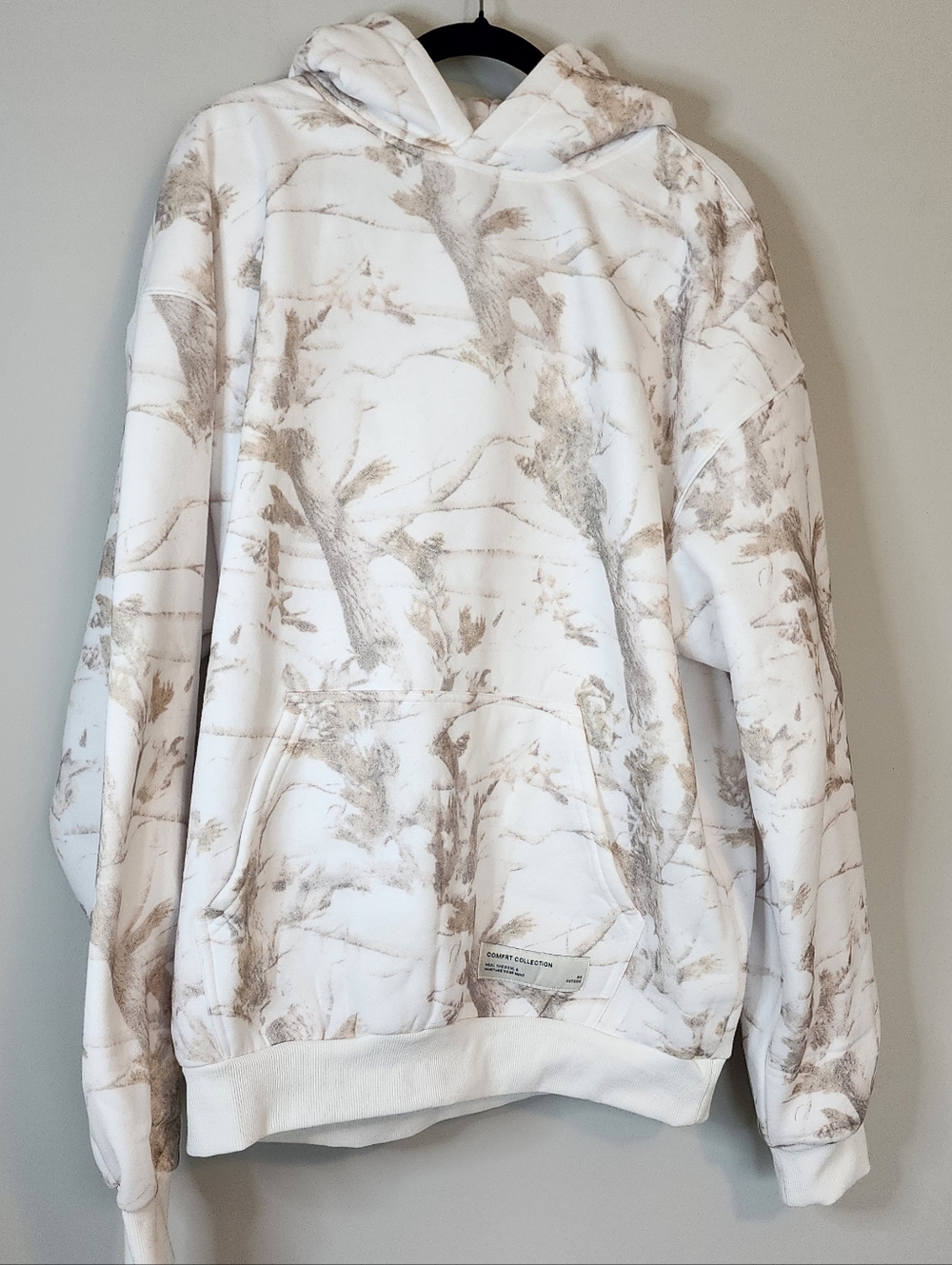 Comfrt Collection White Oak Camo Hoodie XL NWT